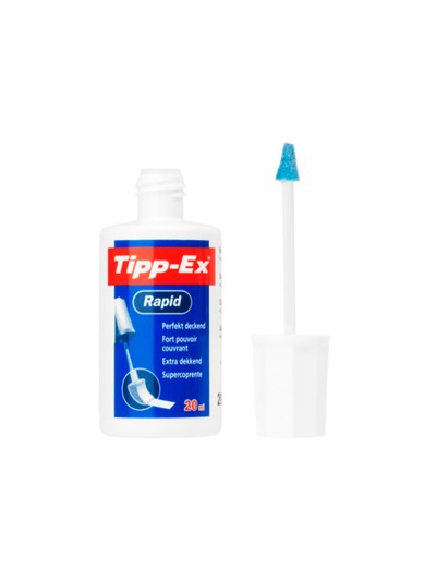 Corrector tipp-ex aplicador espuma bote 20 ml