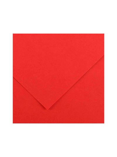 Cartulina guarro roja 50x65 cm 185 gr