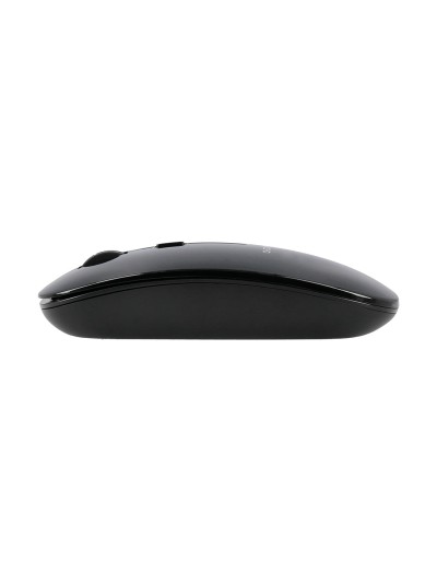 Raton q-connect optico inalambrico silencioso dpi 800/1200/1600 pilas aaa negro