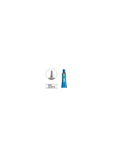 Pegamento imedio universal transparente banda azul 35 ml unidad