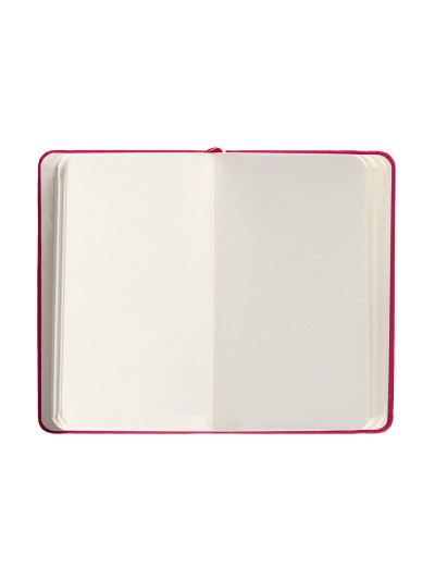 Cuaderno con gomilla antartik notes tapa dura a6 hojas lisas burdeos 100 hojas 80 gr fsc