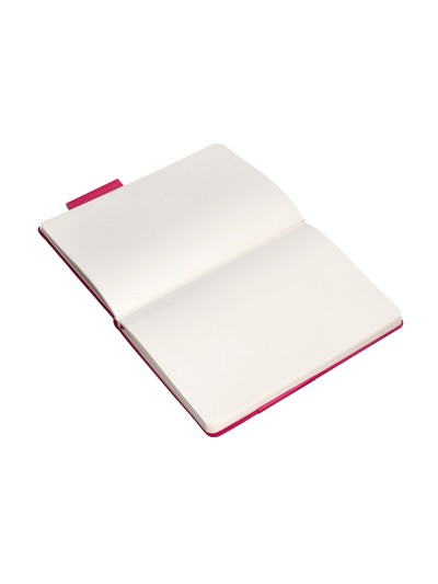 Cuaderno con gomilla antartik notes tapa dura a5 hojas lisas burdeos 100 hojas 80 gr fsc