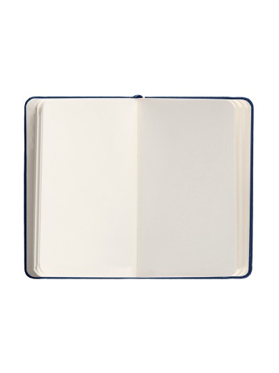 Cuaderno con gomilla antartik notes tapa dura a6 hojas lisas azul marino 100 hojas 80 gr fsc