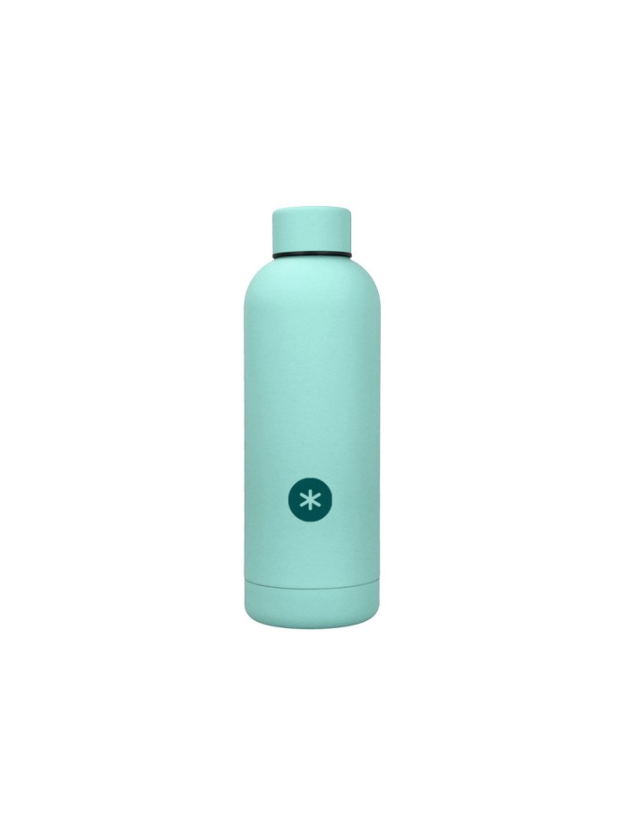 Botella portaliquidos antartik isotermica acero inoxidable libre de bpa color menta 500 ml Botella portaliquidos antartik isotermica acero inoxidable libre de bpa color menta 500 ml