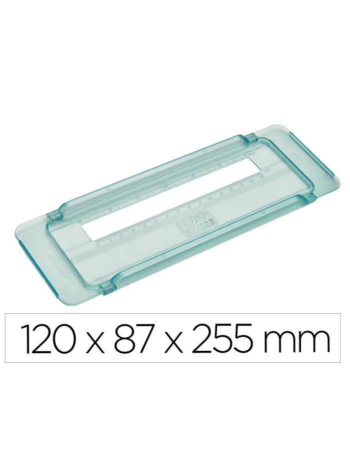 Regla centradora colop para impresora e-mark go 120x87x255 mm Regla centradora colop para impresora e-mark go 120x87x255 mm