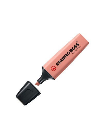 Rotulador stabilo boss pastel fluorescente 70 nature colors siena