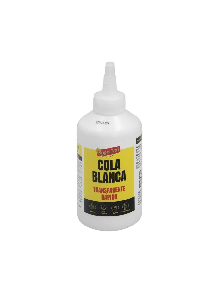 Cola Blanca Transparente Botella 250 Gr.