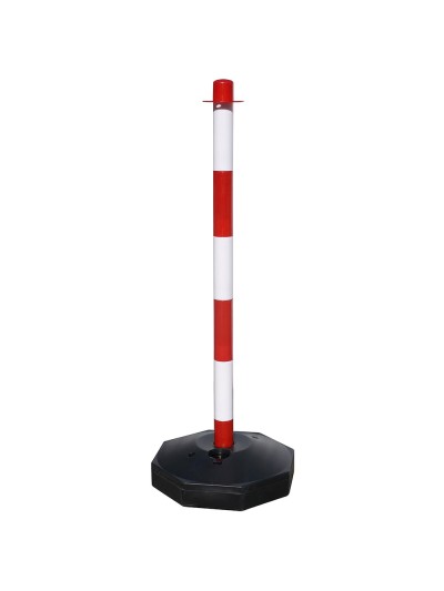 Poste Para Cadena Plastico 90 cm. Con Base