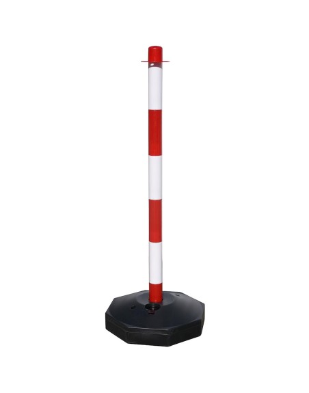 Poste Para Cadena Plastico 90 cm. Con Base