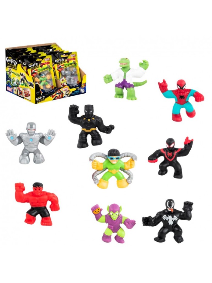 Figuras mini goo jit zu marvel 1 unidad aleatoria Figuras mini goo jit zu marvel 1 unidad aleatoria