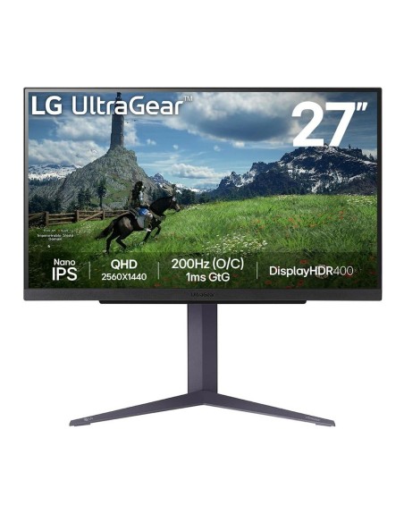 Lg 27gs85q 27 pulgadas 2560 x 1440 1ms hdmi displayport usb reg. altura
