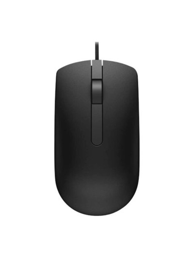Mouse raton dell ms116 optico botones + scroll 1000ppp usb negro