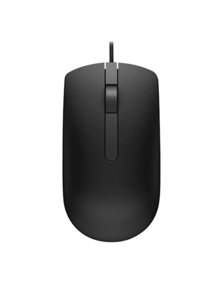 Mouse raton dell ms116 optico botones + scroll 1000ppp usb negro