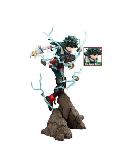 Figura kotobukiya my hero academia artfxj izuku midoriya ver. 2 bonus edition 29 cm