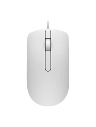 Mouse raton dell ms116 optico 2 botones 1000ppp usb blanco