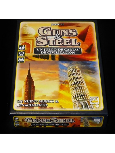 Juego de mesa guns & steel pegi 12