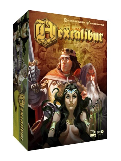 Juego de mesa hexcalibur pegi 10