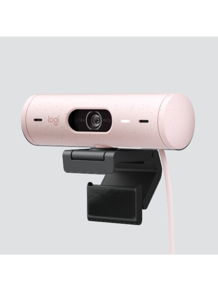 Webcam logitech brio 500 rosa full hd - usb tipo c Webcam logitech brio 500 rosa full hd - usb tipo c