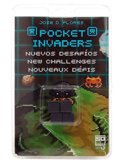 Juego de mesa pocket invaders tercera edicion nuevos desafios pegi 8