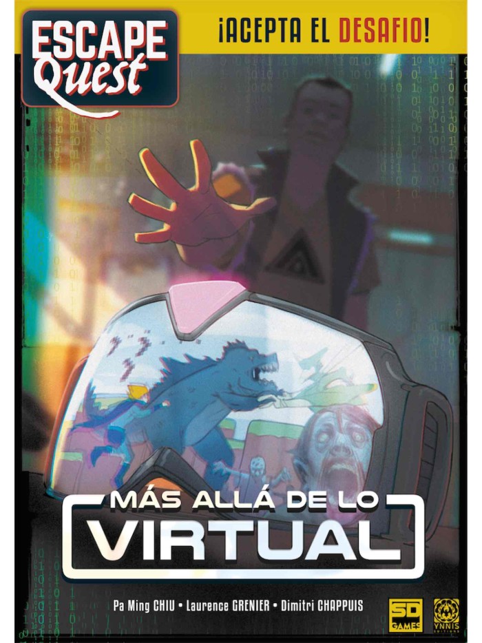 Juego de mesa escape quest 2: mas alla de lo virtual formato libro pegi 12 Juego de mesa escape quest 2: mas alla de lo virtual formato libro pegi 12