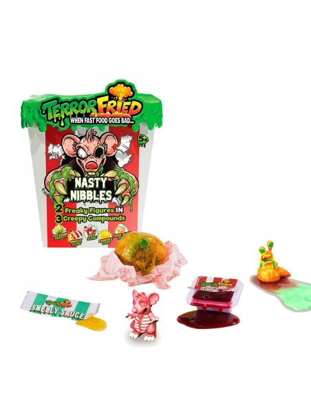 Juguete bandai terror fried mordisco asqueroso