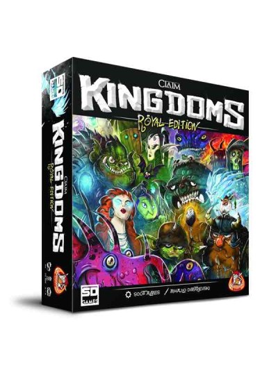 Juego de mesa claim kingdoms royal edition pegi 10