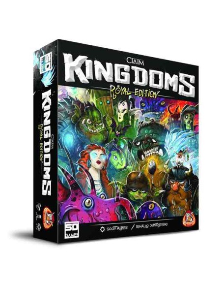 Juego de mesa claim kingdoms royal edition pegi 10