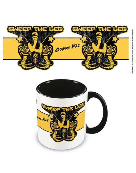 Taza pyramid karate kid cobra kai sweep the leg negro