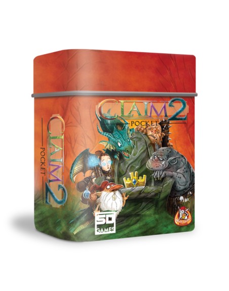 Juego de mesa display claim pocket 2 (12 unidades) pegi 10