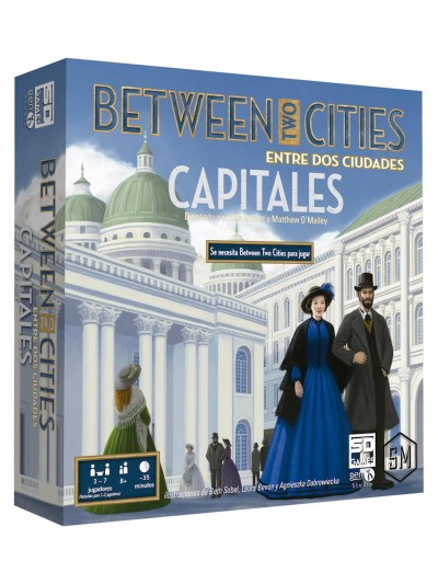 Juego de mesa between two cities entre dos ciudades capitales pegi 8
