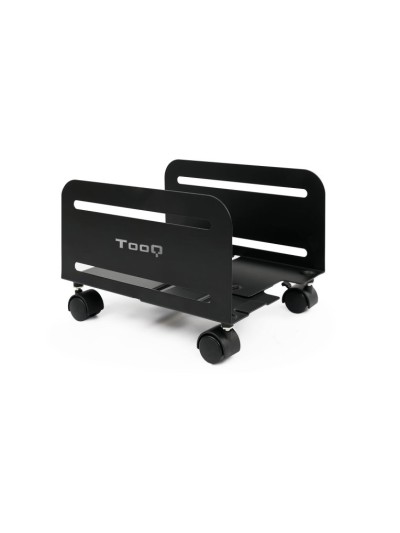 Soporte para cpu de suelo con ruedas tooq umcs0004 - b negro