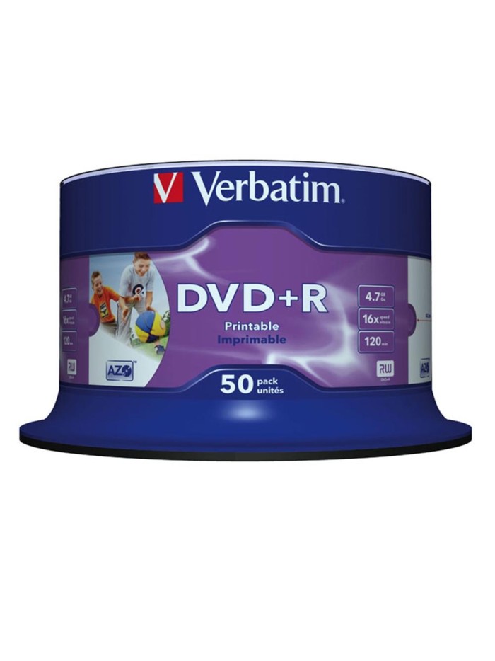 Verbatim dvd+r 4.7gb 16x photo tariina 50 unds imprimible Verbatim dvd+r 4.7gb 16x photo tariina 50 unds imprimible