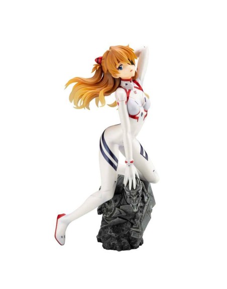 Figura kotobukiya evangelion asuka shikinami langley white plugsuit 23 cm