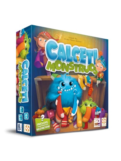 Juego de mesa calcetimonstruos pegi 6