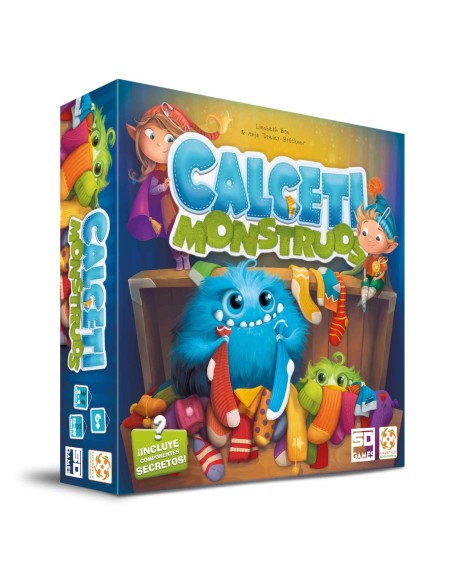 Juego de mesa calcetimonstruos pegi 6