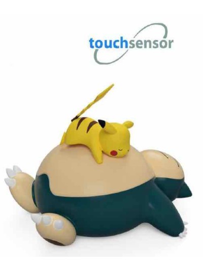 Lampara led teknofun madcow entertainment pokemon snorlax & pikachu