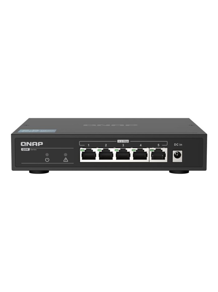 Switch qnap qsw - 1105 - 5t 5 puertos 10 - 100 - 1000 - 2.5g Switch qnap qsw - 1105 - 5t 5 puertos 10 - 100 - 1000 - 2.5g