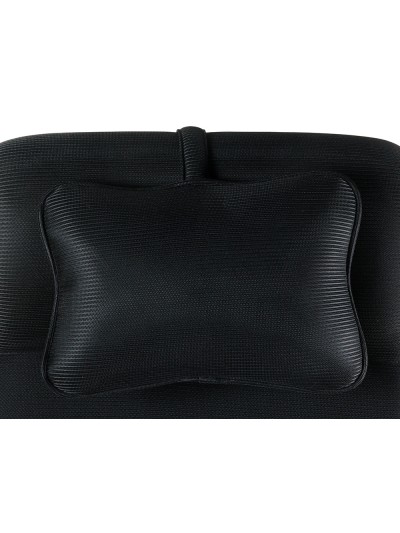 Silla q-connect direccion ravenna malla base metalica alt max 1300 anc 670 prof 730 mm ruedas premium color negro