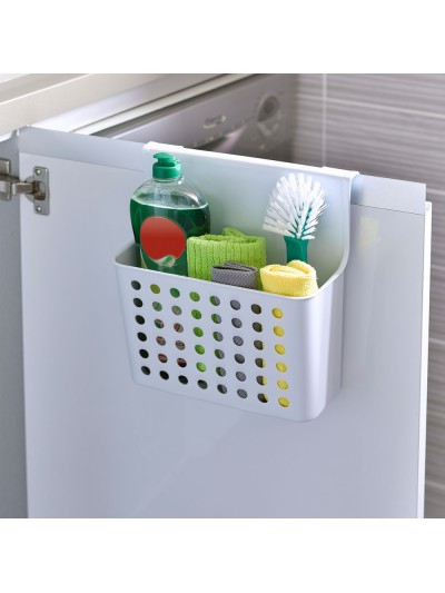 Cesta Organizadora Plastico Para Armarios Oryx 13x24,5x26 cm.
