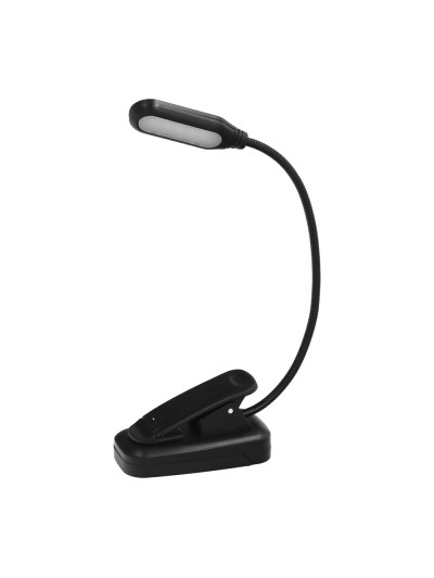 Linterna Led De Mesa, Lectura, Partituras Con Clip A Pilas