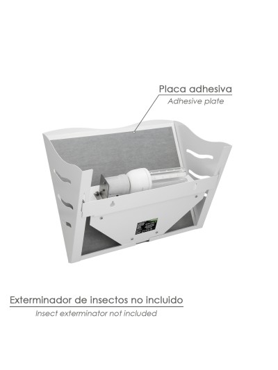 Placa Adhesiva Para Exterminador de Insectos 08300108