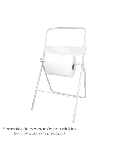 Soporte Suelo Rollo Papel Industrial