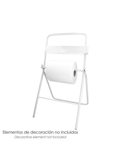Soporte Suelo Rollo Papel Industrial