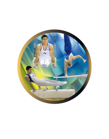 25/26 DISCO EPOXY GIMNASIA MASCULINA Ø 2,5 CM