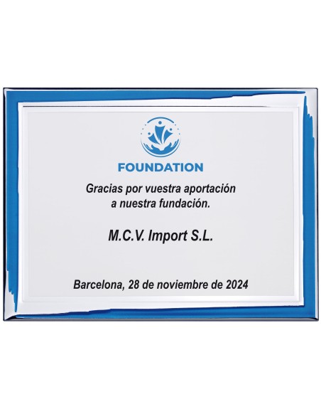 25/26 SOLO PLACA. 18 x 13 CM (E46)(MAD61, MAD12,MAD141,MAD82,MAD51)