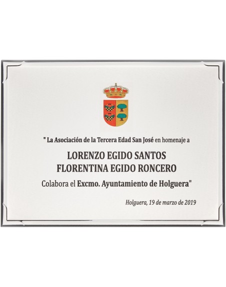 25/26 SOLO PLACA. 18 x 13 CM (E46)(MAD61, MAD12,MAD141,MAD82,MAD51)