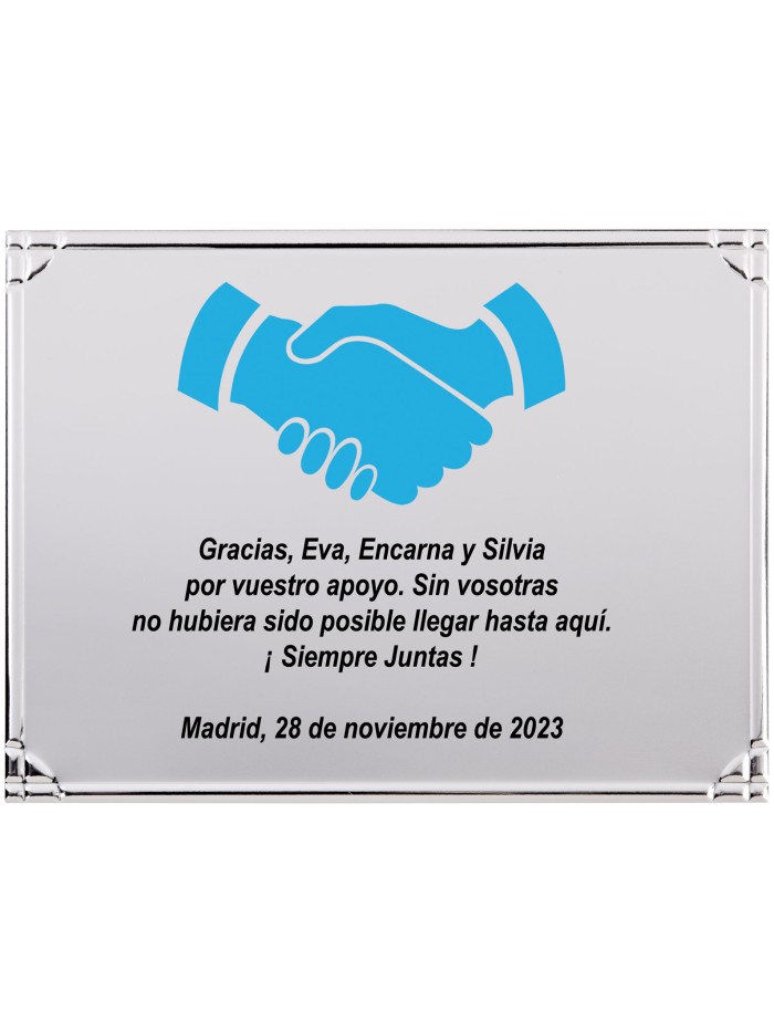 25/26 SOLO PLACA. 18 x 13 CM (E46)(MAD61, MAD12,MAD141,MAD82,MAD51)