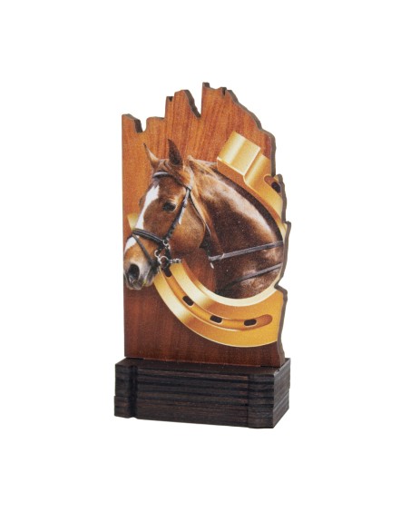 25/26 TROFEO MADERA HIPICA . 13 CM