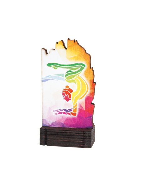 25/26 TROFEO MADERA G. RITMICA . 13 CM