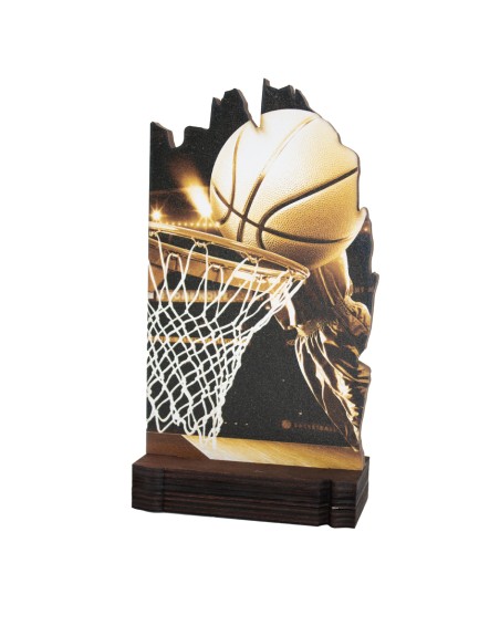 25/26 TROFEO MADERA BALONCESTO . 19 CM
